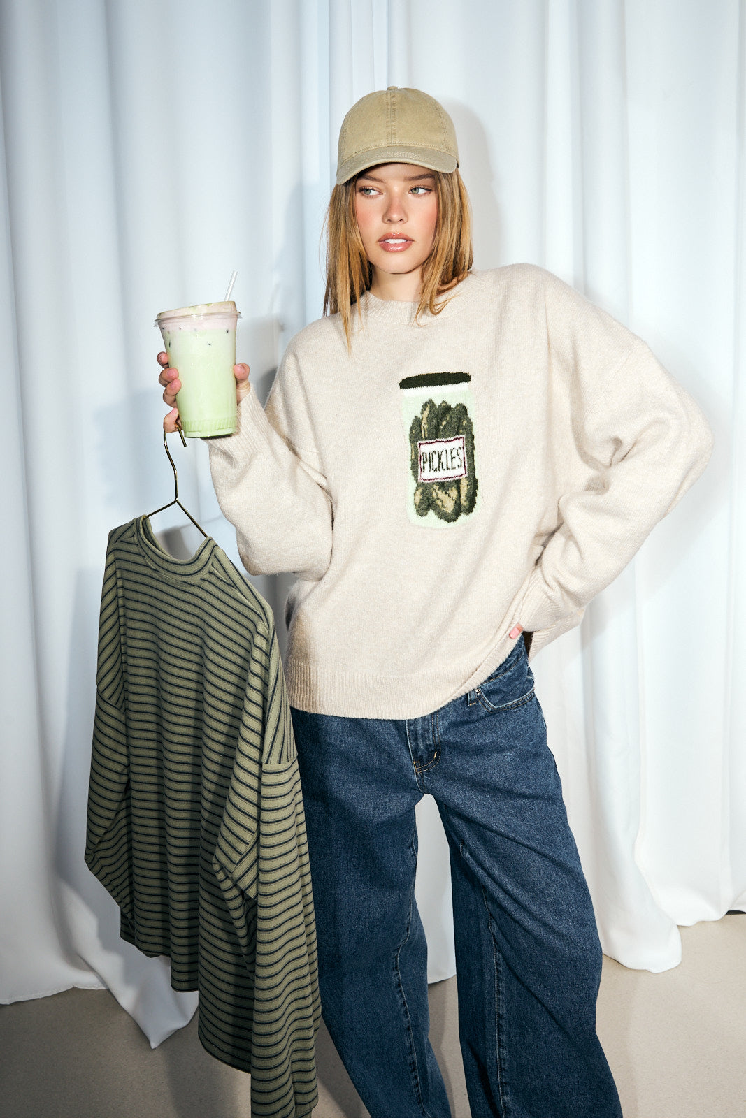 Kinda Big Dill Sweater